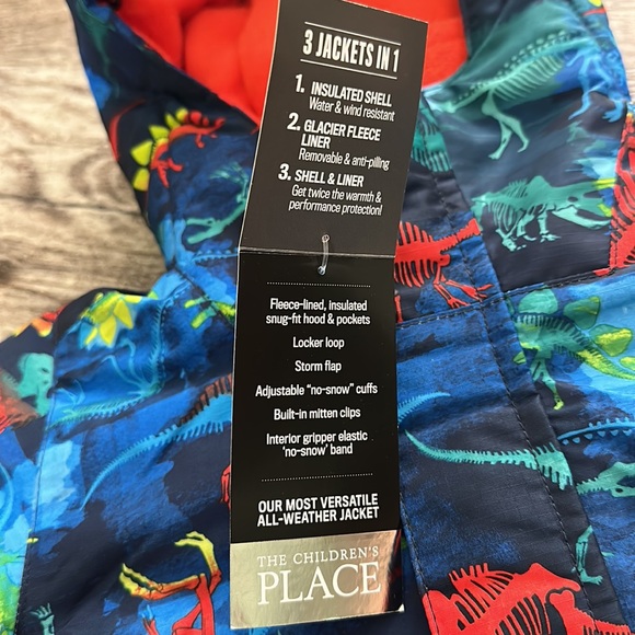 The Children’s Place 12-18 Month 3-in-1 Jacket - Picture 3 of 10